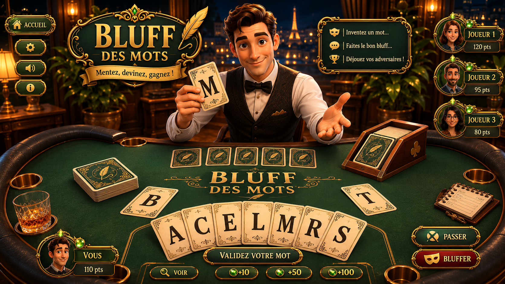 Bluff de Mots