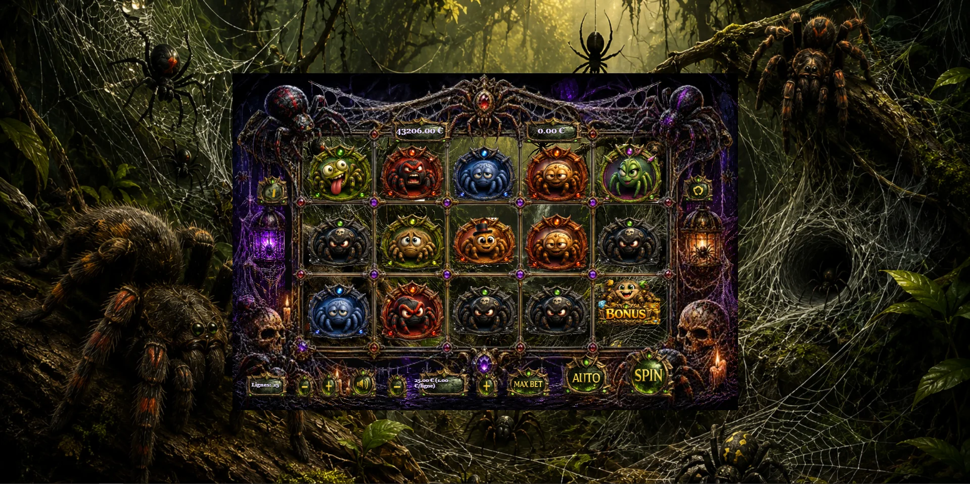 🕷️ Spider Slot